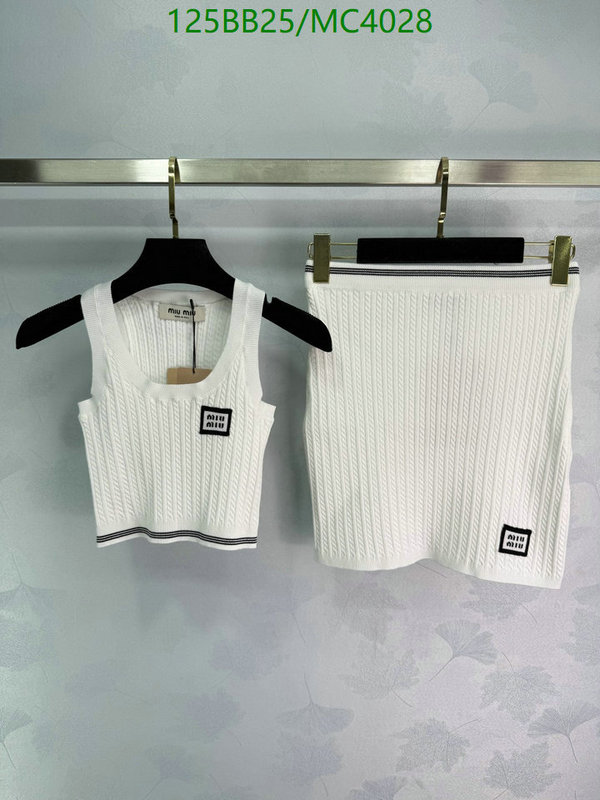 Clothing-MIUMIU Code: MC4028 $: 125USD