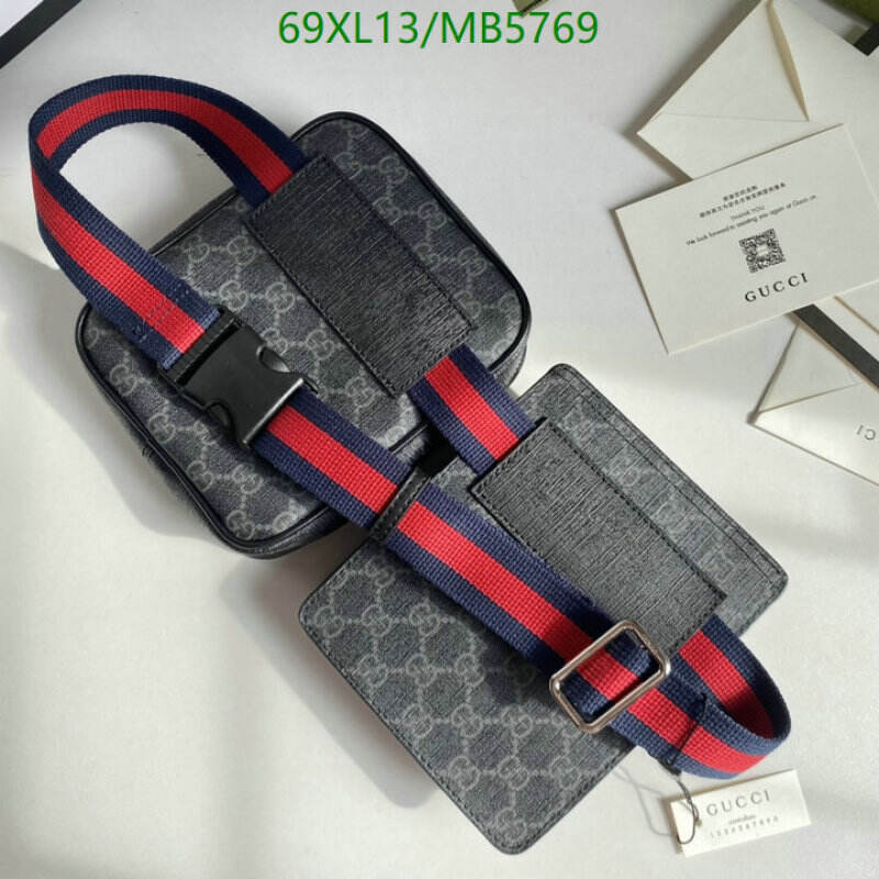 Gucci Bag-(4A)-Belt Bag-Chest Bag-- Code: MB5769 $: 69USD