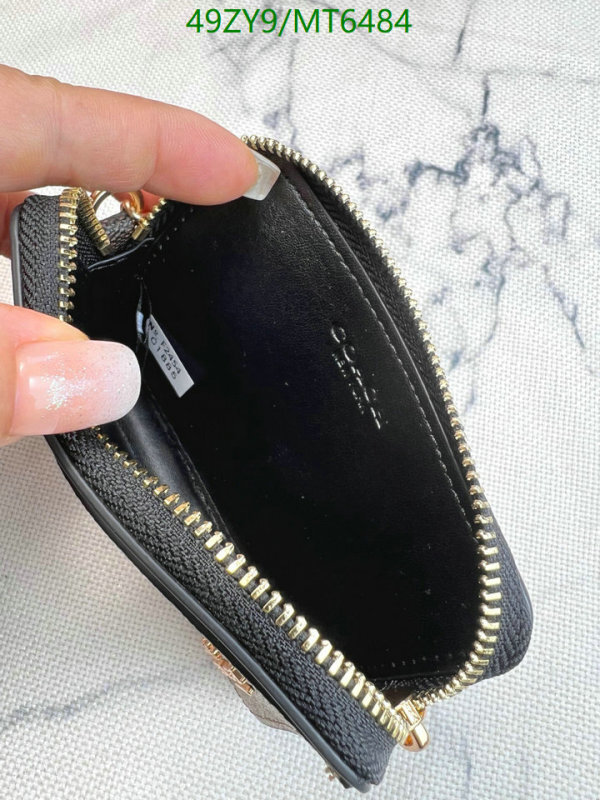 Coach Bag-(4A)-Wallet- Code: MT6484 $: 49USD