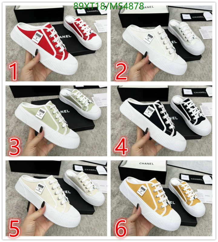 Women Shoes-Chanel Code: MS4878 $: 89USD
