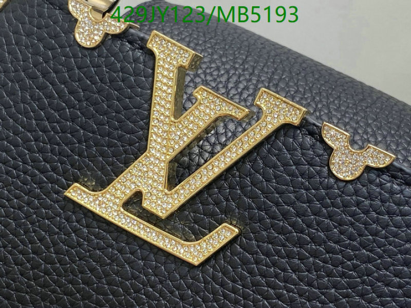 LV Bag-(Mirror)-Handbag- Code: MB5193