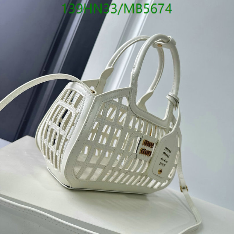 Miu Miu Bag-(4A)-Handbag- Code: MB5674 $: 139USD