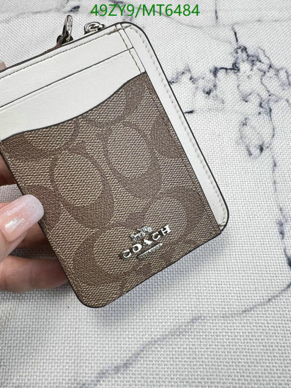 Coach Bag-(4A)-Wallet- Code: MT6484 $: 49USD