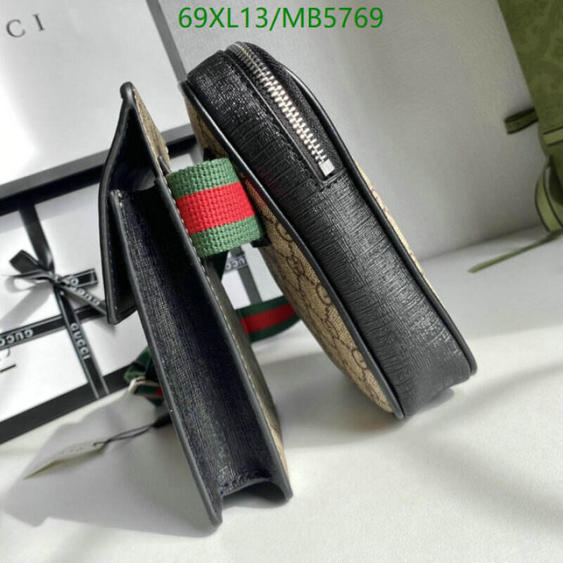 Gucci Bag-(4A)-Belt Bag-Chest Bag-- Code: MB5769 $: 69USD