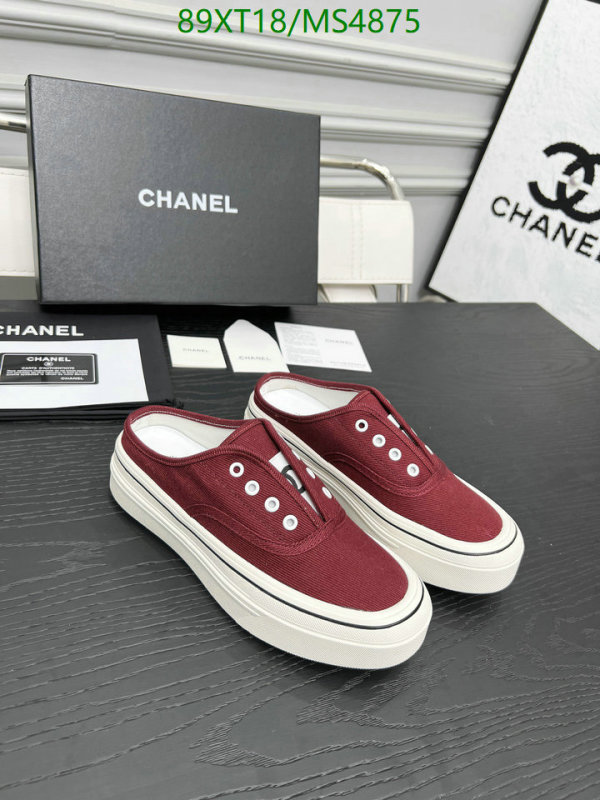 Women Shoes-Chanel Code: MS4875 $: 89USD