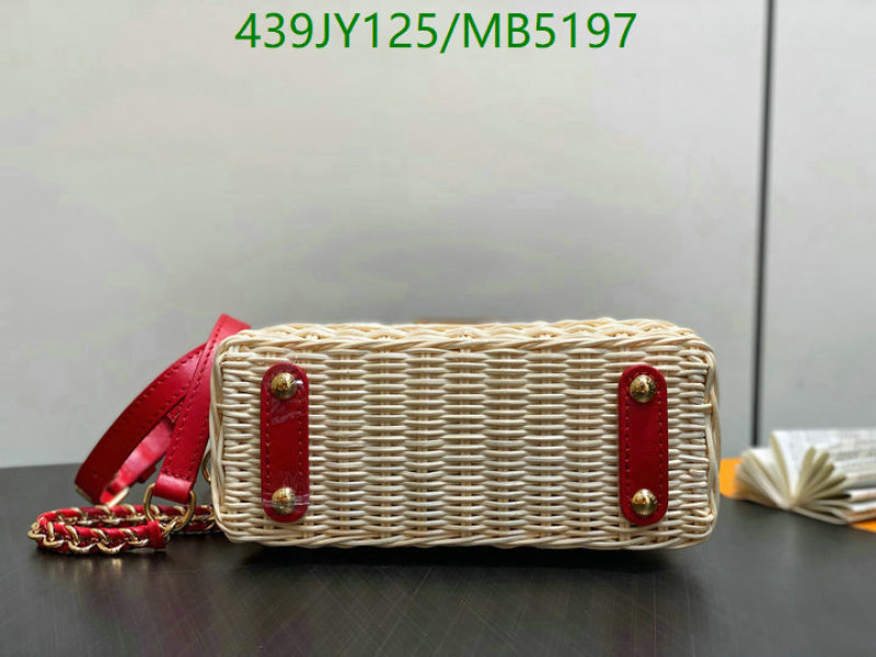LV Bag-(Mirror)-Handbag- Code: MB5197