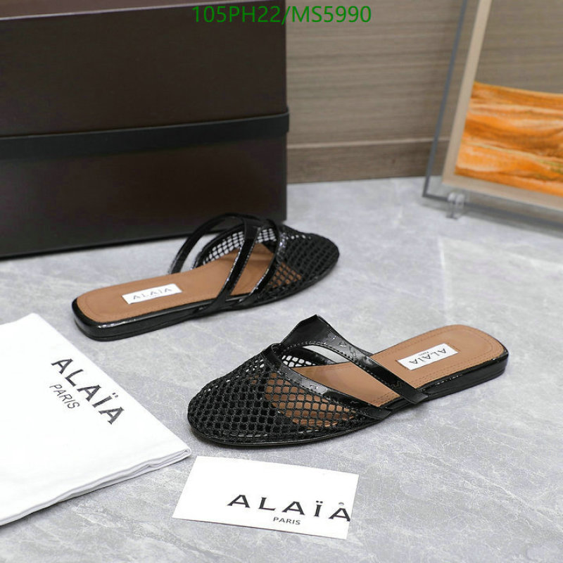 Women Shoes-ALAIA Code: MS5990 $: 105USD
