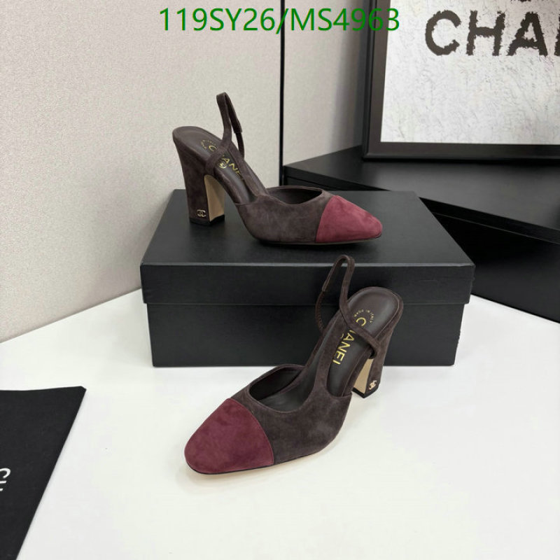 Women Shoes-Chanel Code: MS4963 $: 119USD
