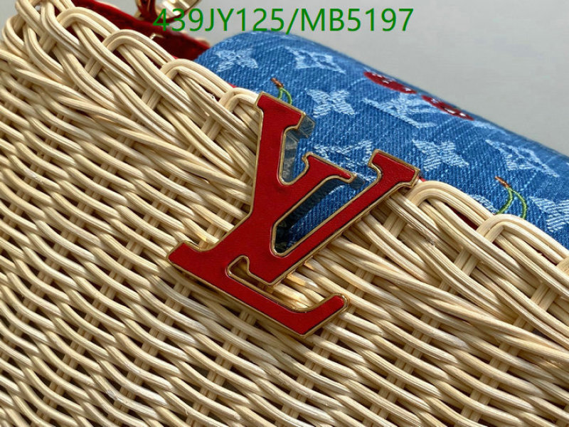 LV Bag-(Mirror)-Handbag- Code: MB5197
