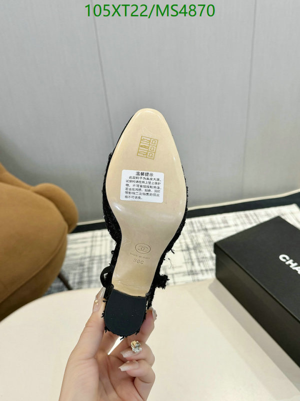 Women Shoes-Chanel Code: MS4870 $: 105USD