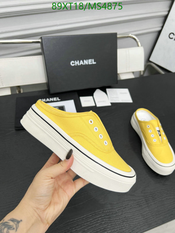 Women Shoes-Chanel Code: MS4875 $: 89USD