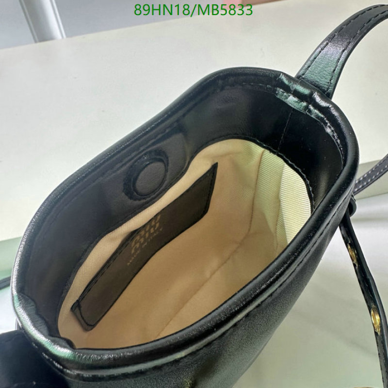 Miu Miu Bag-(4A)-Bucket bag- Code: MB5833 $: 89USD