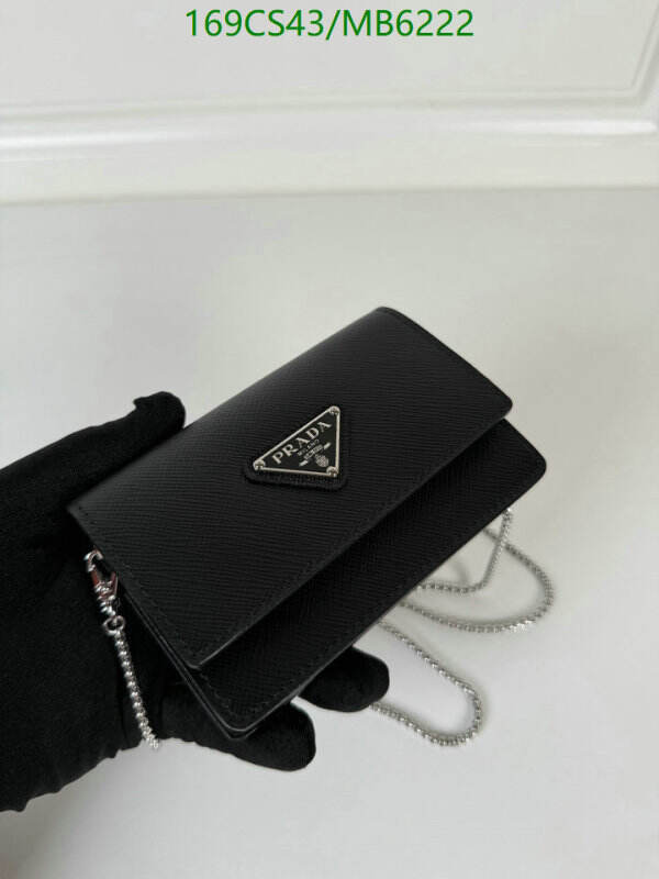 Prada Bag-(Mirror)-Crossbody- Code: MB6222 $: 169USD