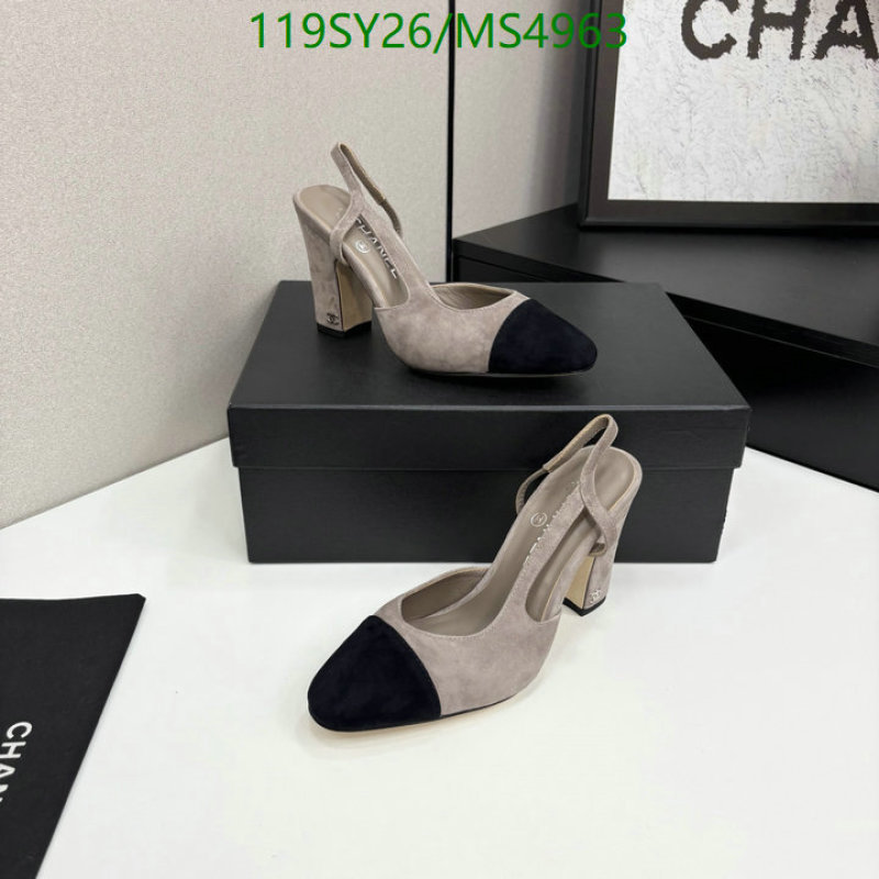 Women Shoes-Chanel Code: MS4963 $: 119USD