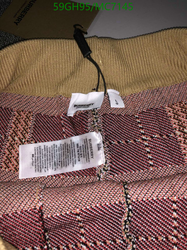 Clothing-Burberry Code: MC7145 $: 59USD