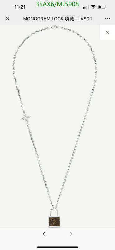 Jewelry-LV Code: MJ5908 $: 35USD