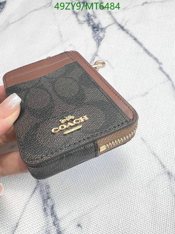 Coach Bag-(4A)-Wallet- Code: MT6484 $: 49USD