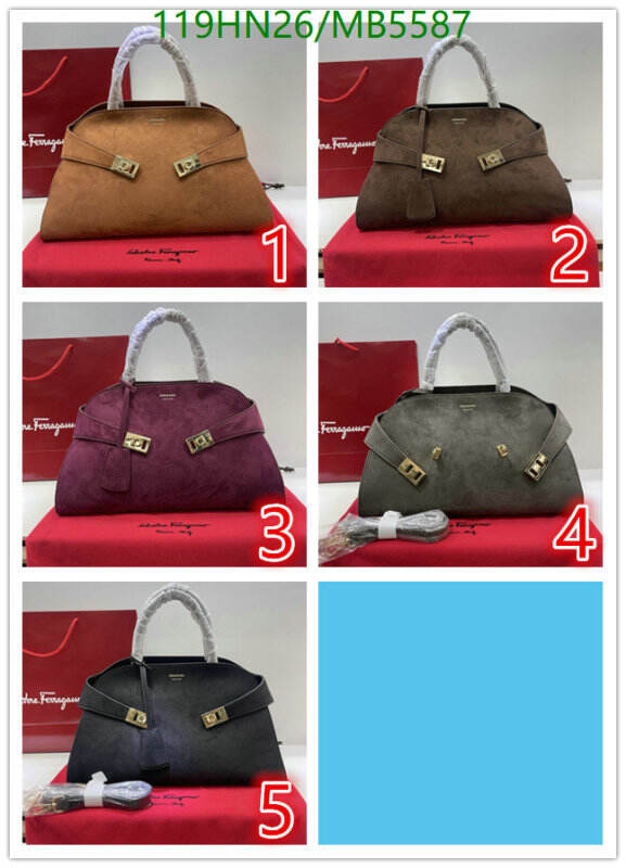 Ferragamo Bag-(4A)-Handbag- Code: MB5587 $: 119USD