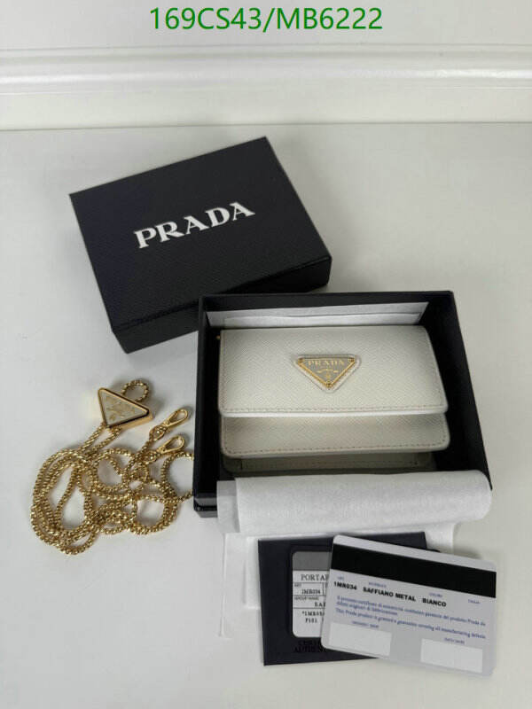 Prada Bag-(Mirror)-Crossbody- Code: MB6222 $: 169USD