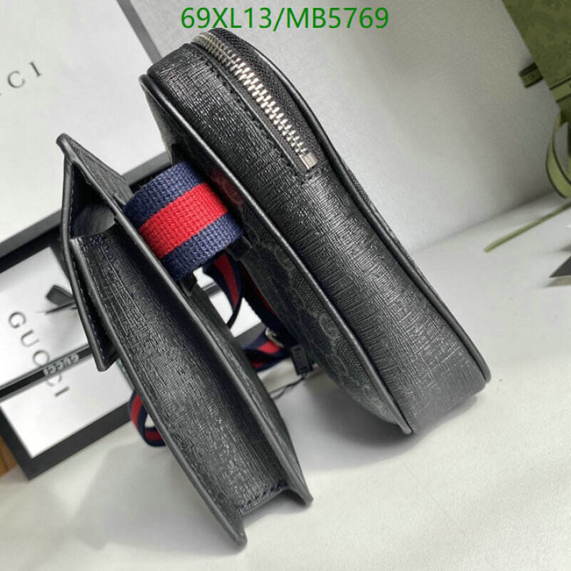 Gucci Bag-(4A)-Belt Bag-Chest Bag-- Code: MB5769 $: 69USD