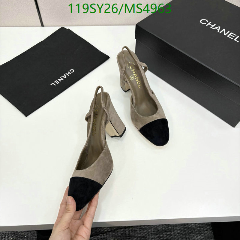 Women Shoes-Chanel Code: MS4963 $: 119USD