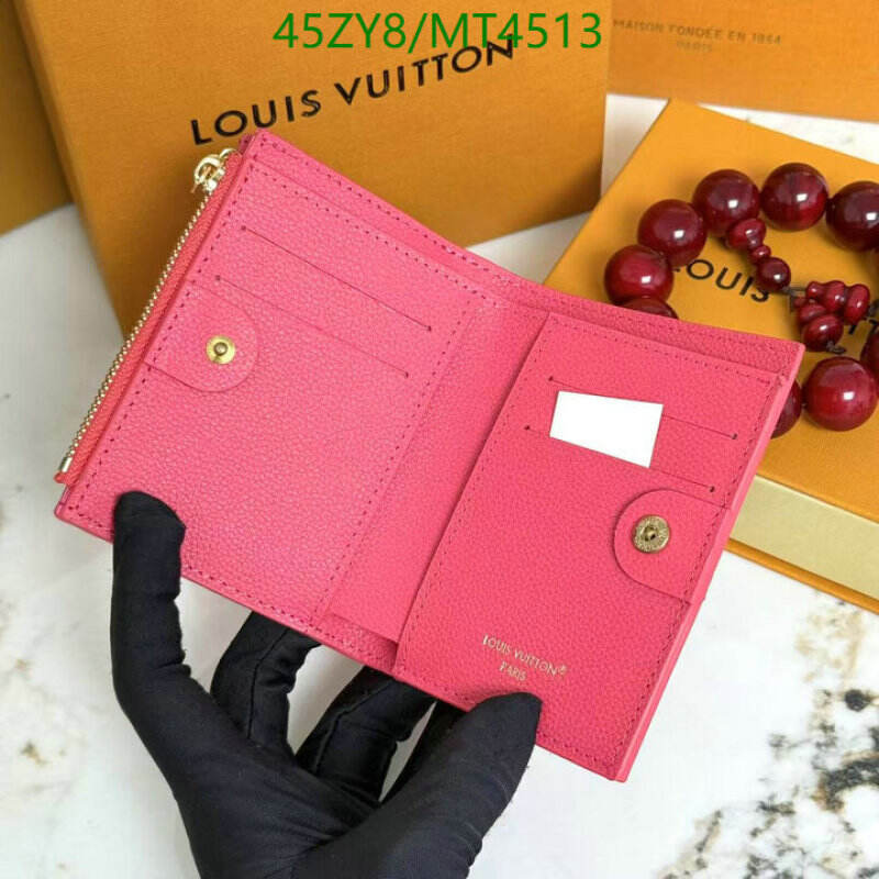 LV Bag-(4A)-Wallet- Code: MT4513 $: 45USD