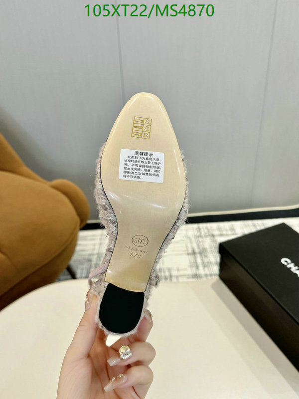 Women Shoes-Chanel Code: MS4870 $: 105USD