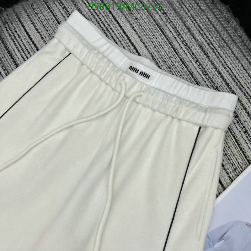 Clothing-MIUMIU Code: MC5737 $: 95USD