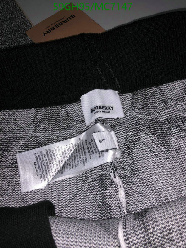Clothing-Burberry Code: MC7147 $: 59USD