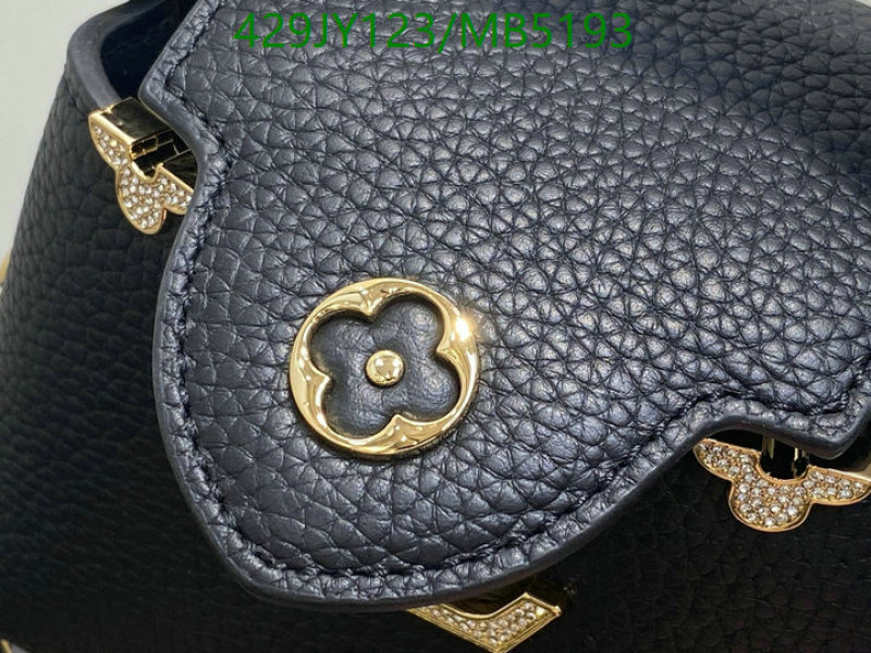 LV Bag-(Mirror)-Handbag- Code: MB5193