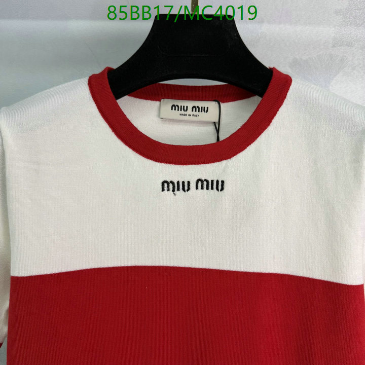 Clothing-MIUMIU Code: MC4019 $: 85USD