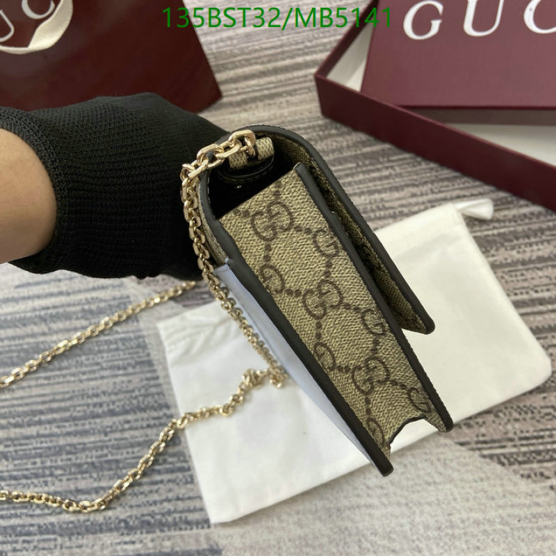 Gucci Bag-(Mirror)-Crossbody- Code: MB5141 $: 135USD