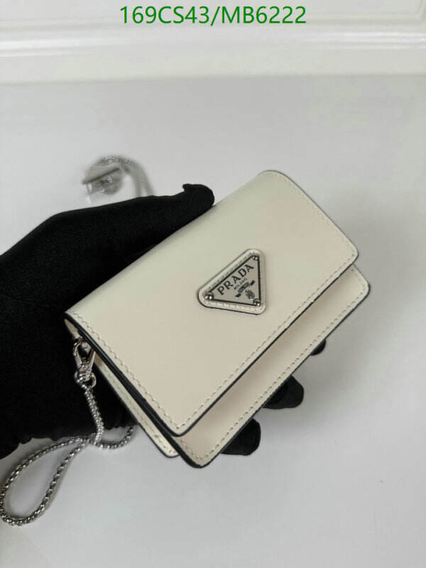 Prada Bag-(Mirror)-Crossbody- Code: MB6222 $: 169USD