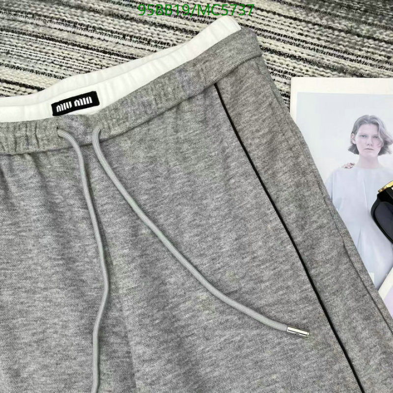 Clothing-MIUMIU Code: MC5737 $: 95USD