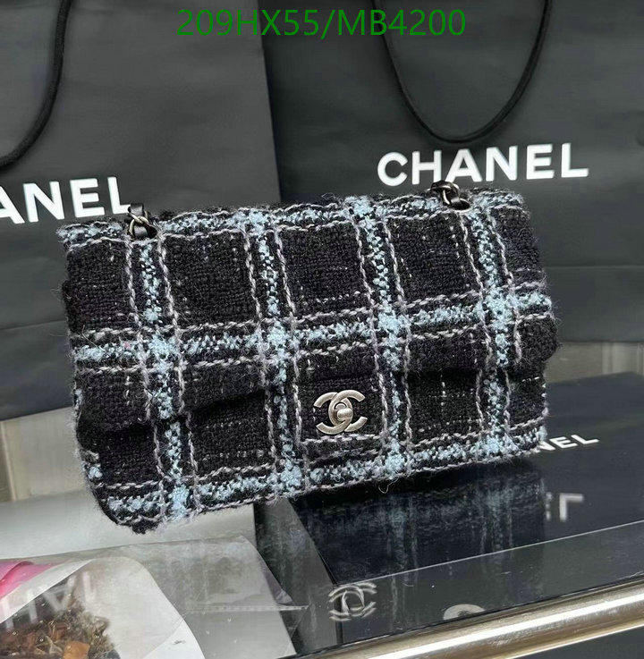 Chanel Bag-(Mirror)-Crossbody- Code: MB4200 $: 209USD