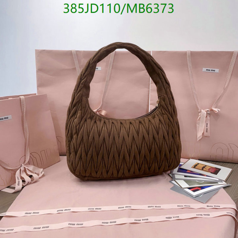 Miu Miu Bag-(Mirror)-Handbag- Code: MB6373 $: 385USD
