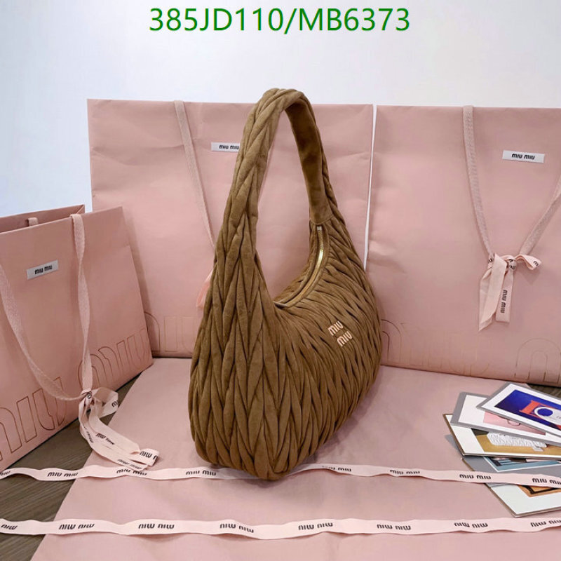 Miu Miu Bag-(Mirror)-Handbag- Code: MB6373 $: 385USD