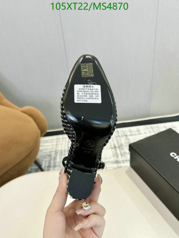 Women Shoes-Chanel Code: MS4870 $: 105USD