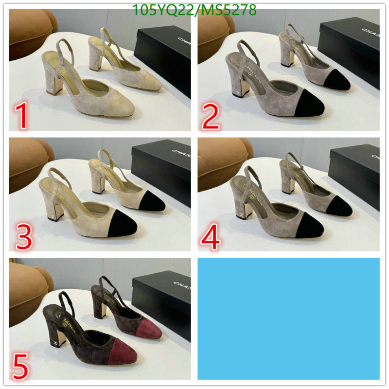 Women Shoes-Chanel Code: MS5278 $: 105USD