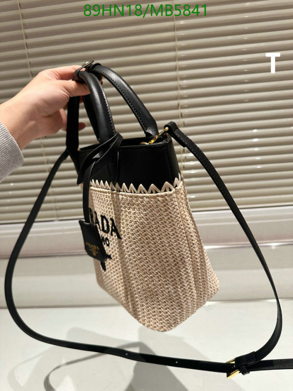 Prada Bag-(4A)-Handbag- Code: MB5841 $: 89USD