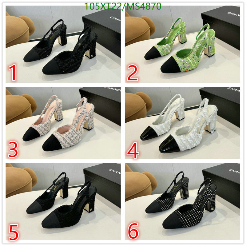 Women Shoes-Chanel Code: MS4870 $: 105USD