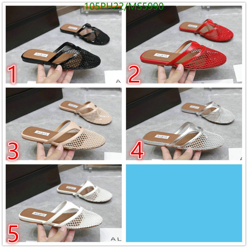 Women Shoes-ALAIA Code: MS5990 $: 105USD