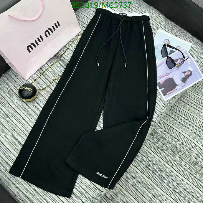 Clothing-MIUMIU Code: MC5737 $: 95USD