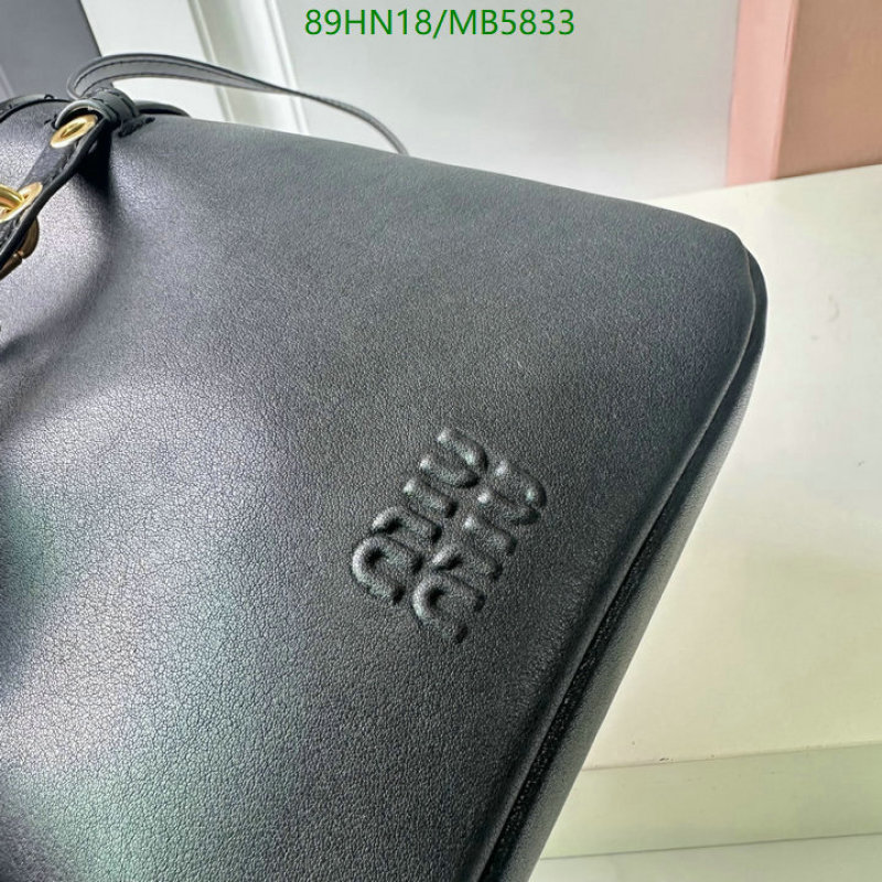 Miu Miu Bag-(4A)-Bucket bag- Code: MB5833 $: 89USD