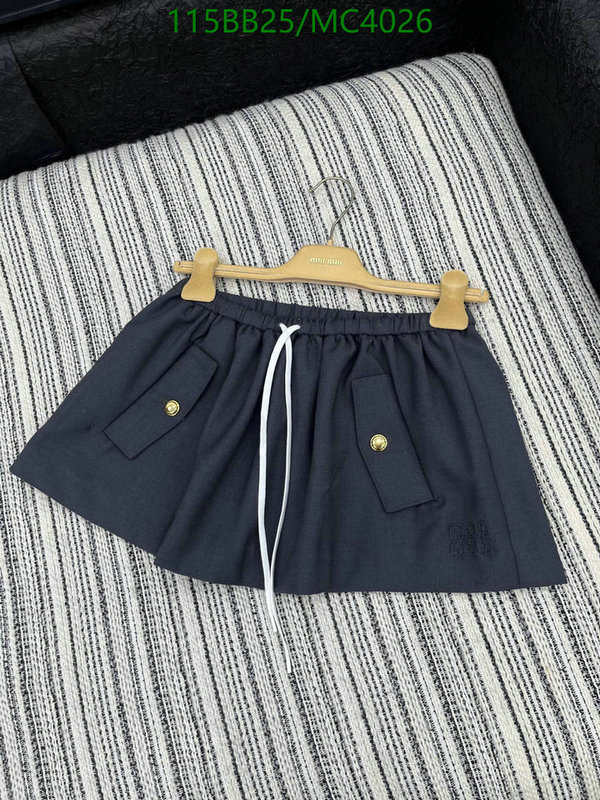 Clothing-MIUMIU Code: MC4026 $: 115USD