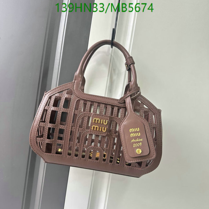 Miu Miu Bag-(4A)-Handbag- Code: MB5674 $: 139USD
