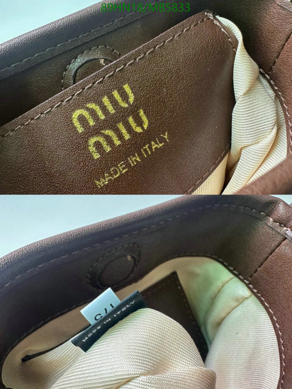 Miu Miu Bag-(4A)-Bucket bag- Code: MB5833 $: 89USD
