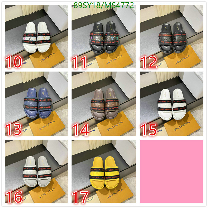 Men shoes-LV Code: MS4772 $: 89USD
