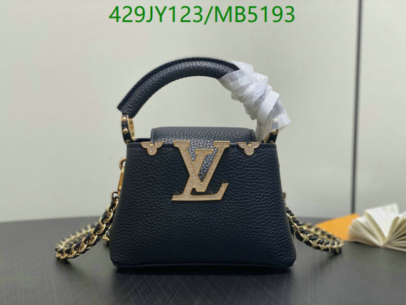 LV Bag-(Mirror)-Handbag- Code: MB5193