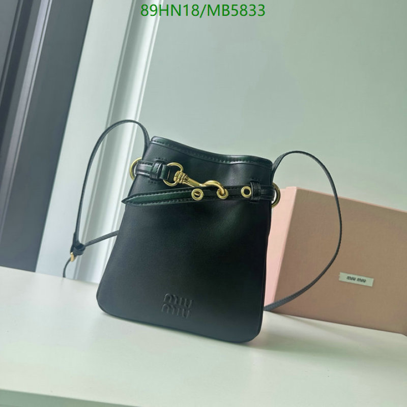 Miu Miu Bag-(4A)-Bucket bag- Code: MB5833 $: 89USD